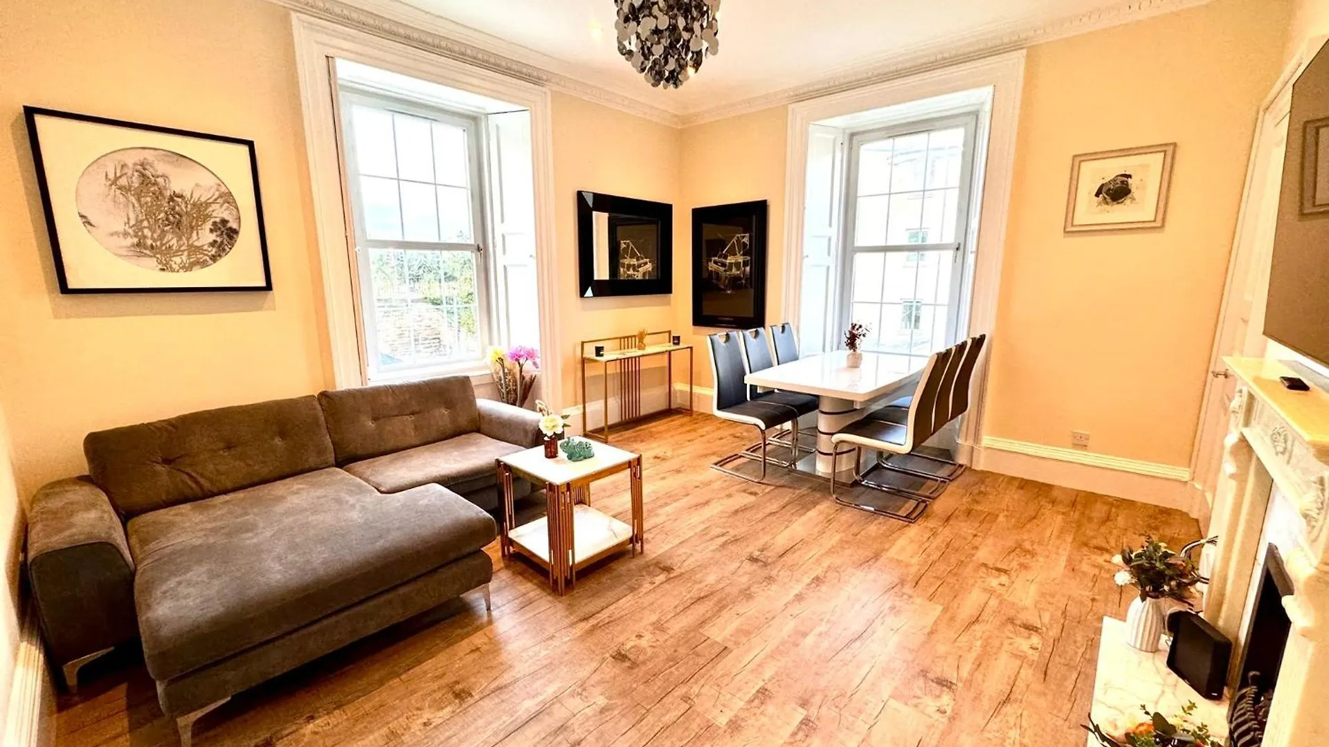 Georgian Luxury Apartment - Superfast Wifi - Parking Available Edimburgo